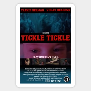 TICKLE TICKLE | Movie Poster | Horror Parody Sticker